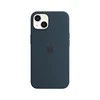 Apple iPhone 13 Silikoninis dėklas su MagSafe, Mėlynas (Abyss Blue)