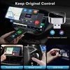 2-in-1 belaidis USB Apple CarPlay ir Android Auto adapteris – iš laidinio į belaidį (Plug &amp; Play)