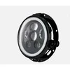 7 colių LED priekinių žibintų tvirtinimo kronšteinas, apvalus, skirtas Harley Jeep Wrangler