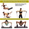 9 in 1 „Push Up Rack“ atramos stovas su pasipriešinimo juostomis