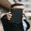 Evelatus Apple iPhone 11 Pro Max aukščiausios kokybės anglies pluošto dėklas ECCI11, juodas