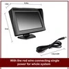 "Auto Pearl 2-in-1" LCD ekrano parkavimo kamera