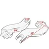 Harley Davidson Touring 1993-2025 Kaleivio pusės pakojų komplektas 50198-97B / 50500435