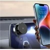 Magnetinis telefono laikiklis automobiliui – 360° reguliuojamas, sulankstomas su vakuumine pagrindo fiksacija