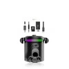 Mikroskopas KITE Bevielė bluetooth nešiojama dviejų mikrofonų karaokė su garsiakalbiu (juoda)