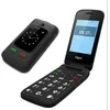 Mobilus Telefonas E-Star DigniFlip, Raudonas (Pažeista pakuotė)
