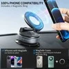 Sulankstomas vakuuminis magnetinis automobilinis telefono laikiklis su siurbtuku