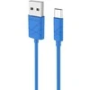 Usams U-GEE Universal micro USB 1m Mėlyna