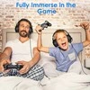 Žaidimų ausinės ONIKUMA GAMING K6 su RGB besikeičiančiomis spalvomis. 3D HD STERIO GARSAS