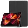 iLike Tri-Fold Plāns Eko-Ādas Statīva Maks Lenovo M10 Plus 10.6'' 3rd Gen TB125 / TB128 (2022) Melns