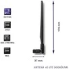 QOLTEC 57018 4G LTE antena, daugiakryptė 7dBi vidinė