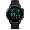 Išmanusis laikrodis Garmin vívoactive® 6, Melsvai pilkos spalvos su juodu dirželiu