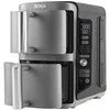 Karšto oro gruzdintuvė Ninja Double Stack XL, 2 lygių, 9,5 l, SL400EU, Tamsiai pilka