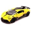 KiNSMART automobilis, Bugatti Divo, geltonas