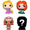 FUNKO Bitty POP! Figūrėlių rinkinys: Disney Princesės, ~3 cm (4 vnt.)