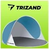 Trizand Paplūdimio palapinė 145x100x70cm - turkis - pilka