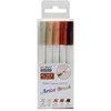 Marvy Uchida Spalvoti flomasteriai Artist 1100-5I Brown, 5vnt.
