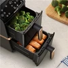 Karšto oro gruzdintuvė Philips 4000 ser. „Airfryer“ su 2 krepšeliais, 2750 W (Pažeista pakuotė)