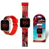 Kids Euroswan Spiderman LED laikrodis
