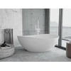 Konglomerato vonia Mexen Parma, 160 x 95 cm, Baltas matt