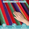 Anyoo lauko hamakas su skersiniu strypu, 210 x 150 cm, 200 kg, raudonas, AY-Stripes-Hammock-red-40