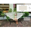GOCAN dvivietis medvilninis hamakas su nuimama skersine 220 x 150 cm, raudonas, WBBB