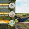 NatureFun turistinis hamakas su tinkleliu nuo vabzdžių, 2,74 x 1,4 m, 300 kg, mėlynas, NFNY/275140SK