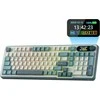 RK ROYAL KLUDGE mechaninė belaidė klaviatūra su ekranu, RGB apšvietimas, 96 klavišai, S98