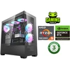 Stacionarus žaidimų kompiuteris Varle Gaming | AMD Ryzen 5 7600 + RTX 5070 12GB | 16 GB DDR5 | 1 TB SSD M.2
