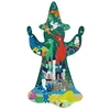 FLOSS &amp; ROCK - Spellbound 80pc "Wizard" Shaped Jigsaw with Shaped Box - (42P6342)