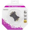 Adapteris DELTACO DVI-A-M - VGA-F, juodas / DVI-4-K