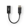 Nedis 0,2 m DisplayPort 1.2 – HDMI laidas, juodas [DisplayPort Male – HDMI Female]