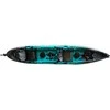 Dvivietė žvejybinė modulinė pedalinė baidarė AMBER GOBY 13.8, FLAP pedal, 420 x 78 x 32 cm, Juodas Teal, HDPE (Nemokamas pristatymas)