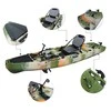 Vienvietė minama žvejybinė baidarė AMBER TROUT 10.5, PROP pedal, 320 x 85 x37 cm, Jungle Camo, HDPE