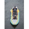 Vienvietė pripučiama minama baidarė AMBER I-Cruiser I, FLAP pedal, 360 x 100 x 20 cm, Urban Sunrise, Dropstich PVC