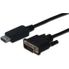 Assmann Electronic ASSMANN adapteris DisplayPort 1.2 DVI-D 24+1 M/M skaitmeninis Full HD Dual Link 1m maks. 2560 x 1600