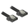 Delock SATA - SATA, 0,5 m, juoda (83841)