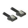 Delock SATA - SATA, 0,5 m, juoda (83841)