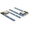 Delock MiniPCIe I/O 1x USB2.0 Typ A Buchse pilnas/pusės dydžio