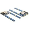 Delock MiniPCIe I/O 1x USB2.0 Typ A Buchse pilnas/pusės dydžio