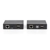 Assmann Electronic DIGITUS DS-51201 KVM Extender USB 1 Local + 1 Remote User iki 200M CAT5 UTP resolution 1920x1080 at 60Hz