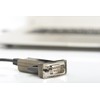Assmann Electronic DIGITUS USB Type C 2.0 to serial Converter DSUB 9M 1m kabelio ilgis