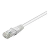 Goobay | CAT 5e patch cable, U/UTP | Baltas RJ45 male (8P8C) | RJ45 male (8P8C)