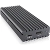 Icy Box RaidSonic ICYBOX IB-1817MC-C31 išorinis korpusas, skirtas PCIe NVMe/SATA M.2 SSD USB 3.1 Type-C Pilkas