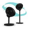 Pastatomas ventiliatorius Duux Whisper Flex 2, juodas