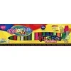 Plastilinas Colorino Kids, kvadratinės formos, 18 mix spalvų (auksinė, sidabrinė, šviečianti tamsoje