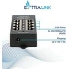 EXTRALINK EX.12646 POE INJECTOR 4 PORT Juodas