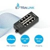 EXTRALINK EX.12646 POE INJECTOR 4 PORT Juodas