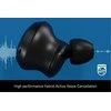 Į ausis dedamos iš tikrųjų belaidės ausinės Philips TAT8505BK/00, Juodos