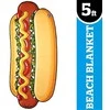 Rankšluostis Big Mouth Paplūdimio kilimėlis, Hot Dog